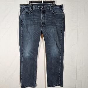 Levis 514 Jeans Mens 40x29 Big & Tall Blue Medium Wash Straight Leg Denim Casual